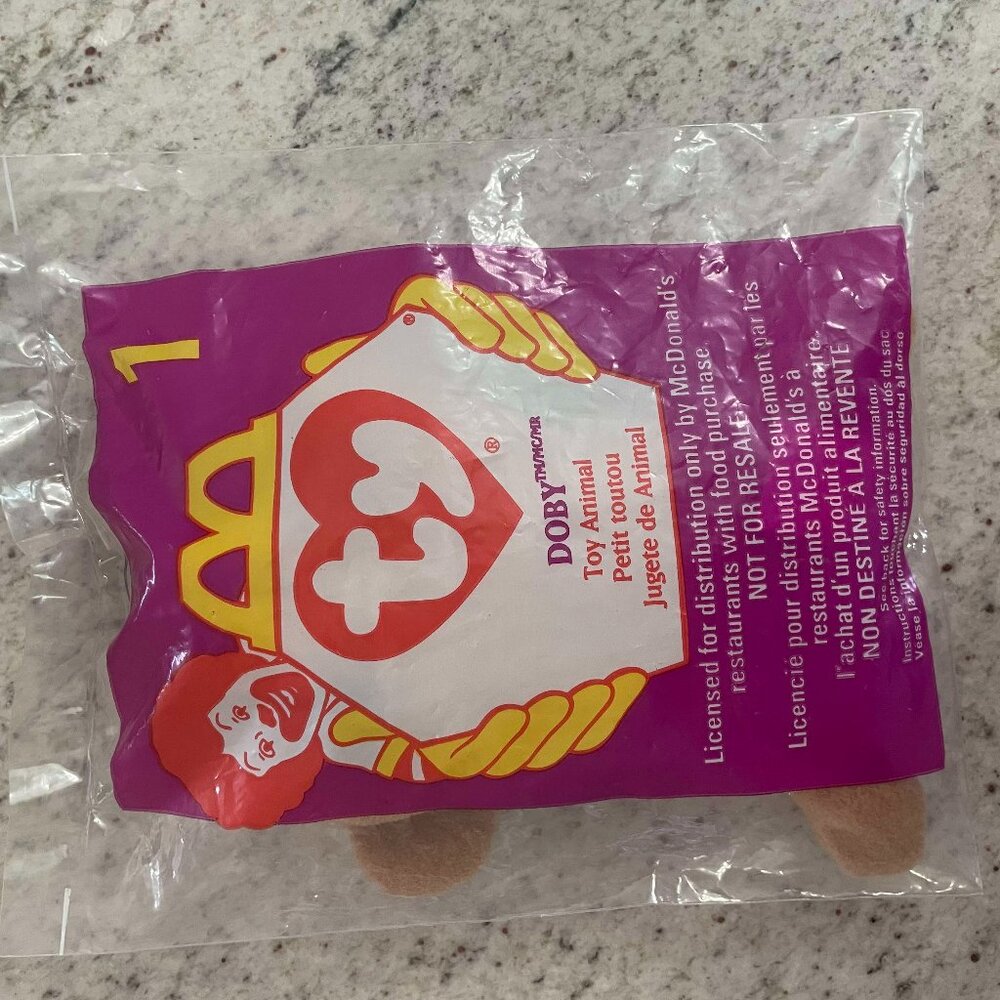1998 McDonald’s Ty Teenie Beanie Babies - #1 Doby